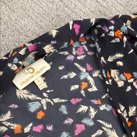 Collective Concepts Navy Sleeveless Sundress - Picture 2 of 7